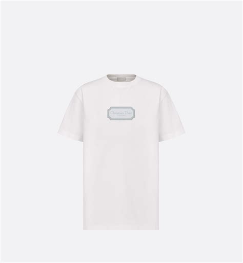 t shirt dior bleu ciel|Christian Dior Couture T.